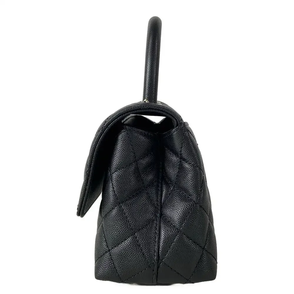 Chanel Small Top Handle Flap Bag/Matelasse/Coco Handle XS Handbag A92990